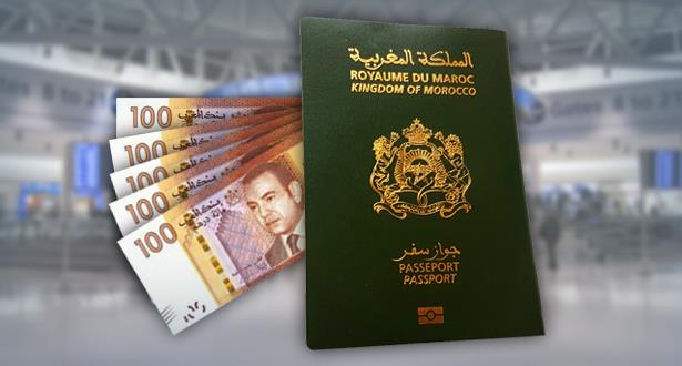 الرفع من واجب التمبر الخاص بجواز السفر ابتداء من فاتح يناير