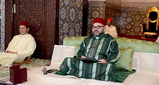 أمير المؤمنين يترأس حفلا دينيا بمناسبة ذكرى وفاة المغفور له الملك الحسن الثاني