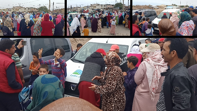 ساكنة دوار الحجر تحتج على الانقطاع الكهرباء