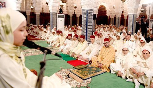 أمير المؤمنين يترأس بالرباط حفلا دينيا إحياء لليلة القدر المباركة