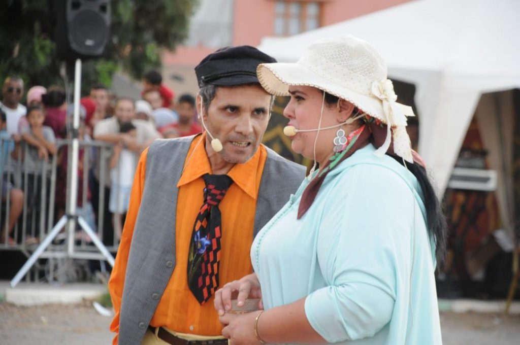 حسن مكيات ودرابيل يتألقان في أيام مسرح الشاعر باليوسفية