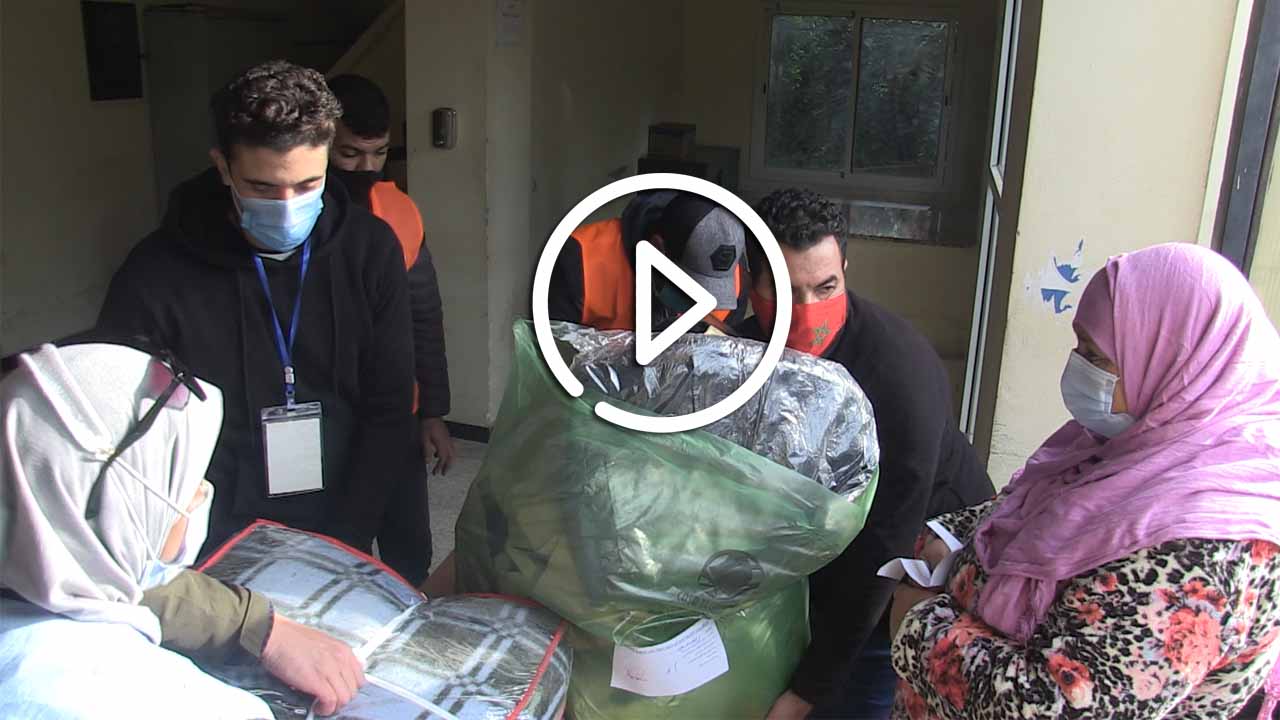 المحمدية  :  مبادرات شبابية وطوعية لتقديم المساعدة   للمتضررين من الفيضانات