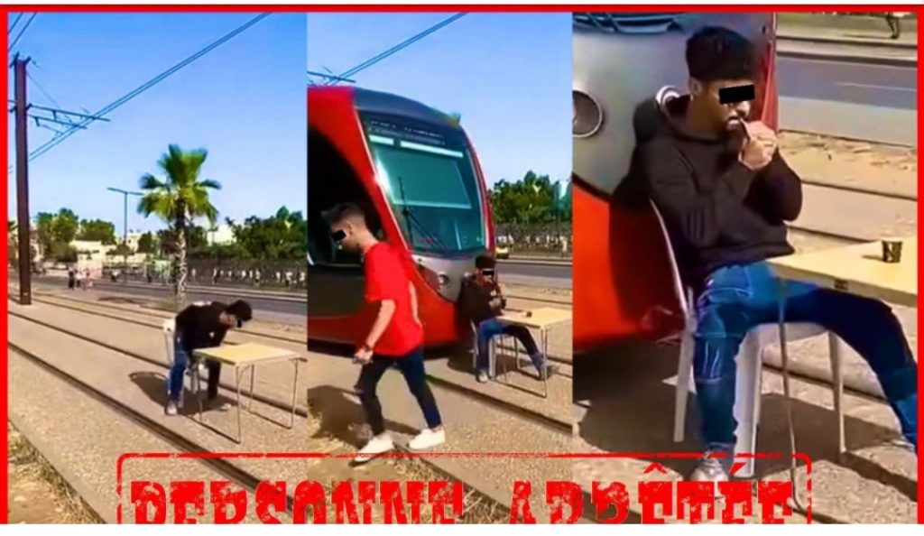 توقيف بطل فيديو اعتراض “طرامواي الدار البيضاء