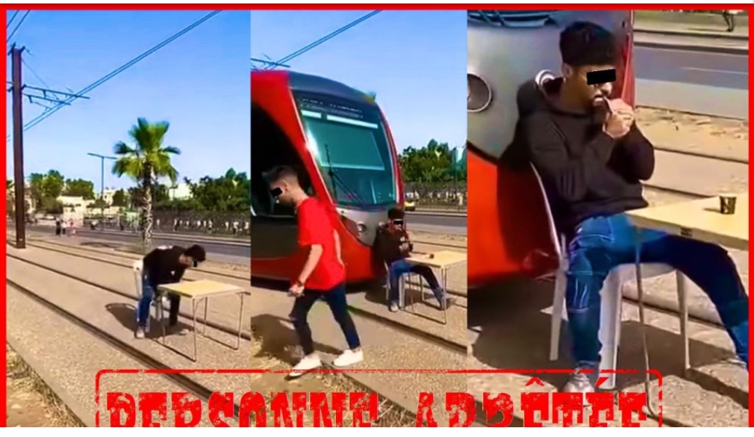 توقيف بطل فيديو اعتراض “طرامواي الدار البيضاء