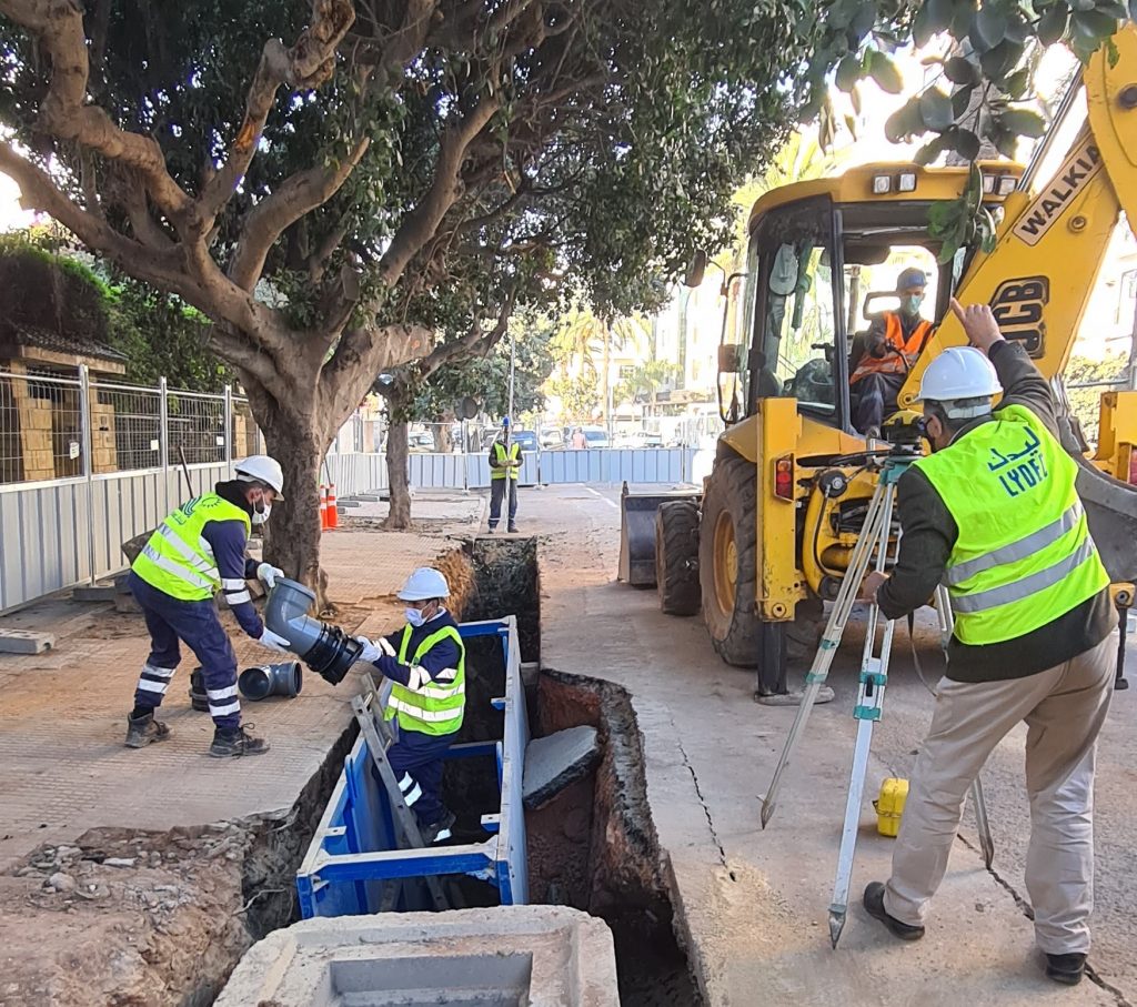 ليدك تتدخل لتقوية و تجديد شبكات الماء، التطهير، الكهرباء و الإنارة العمومية