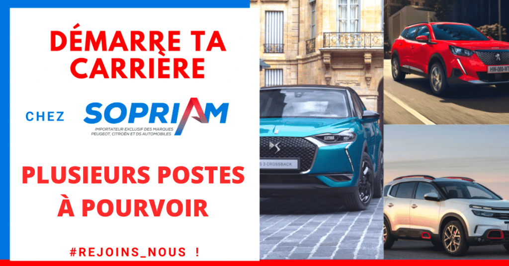SOPRIAM recrute plusieurs profils – Dreamjob.ma