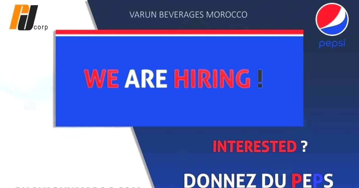 تقوم شركة VBM Pepsi بتجنيد العديد من الملفات الشخصية