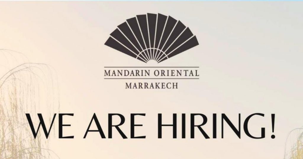 حملة التوظيف في Mandarin Oriental Marrakech (17 وظيفة)