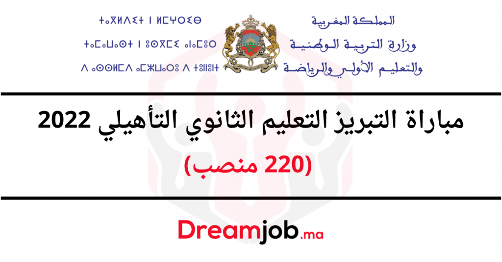 Apprgation.men.gov.ma 2022