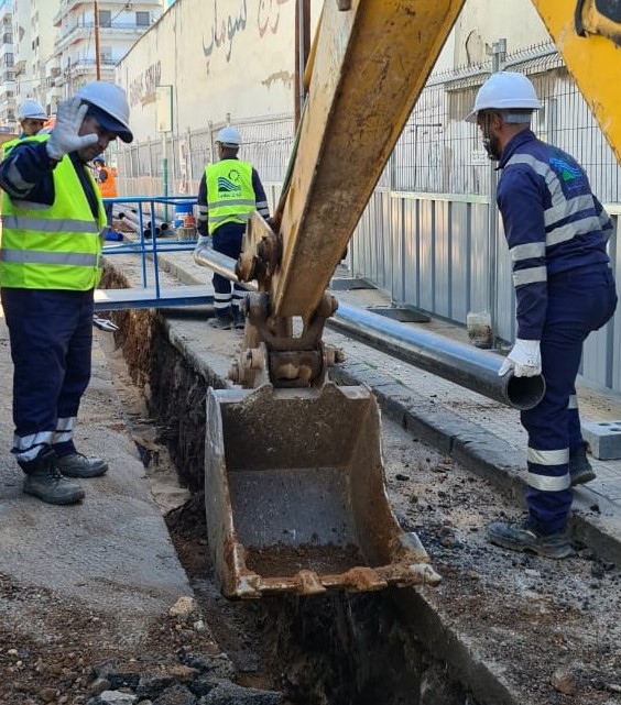 أشغال كبرى لإعادة تهيئة شارع الزيراوي بمقاطعة سيدي بليوط