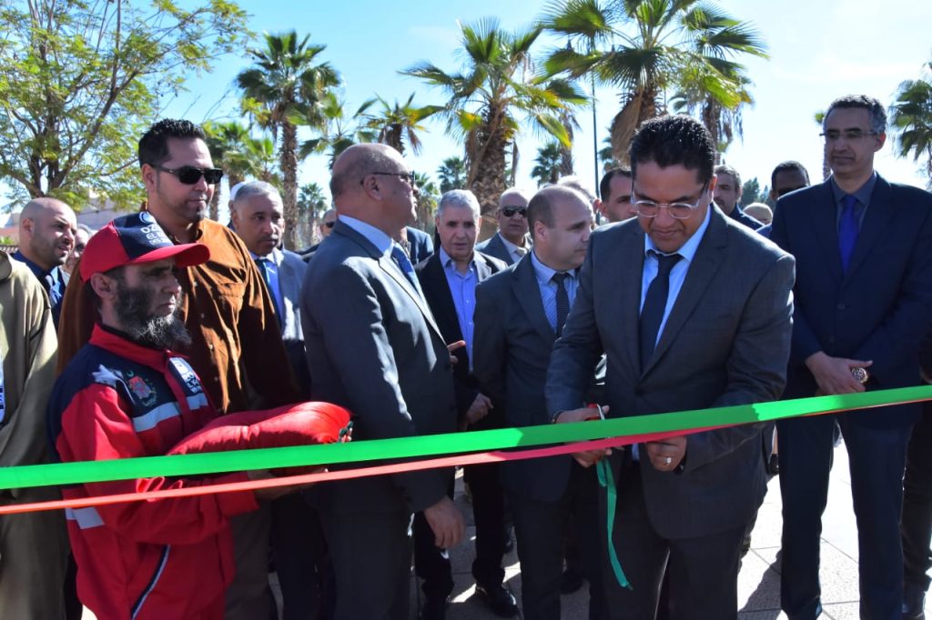 أوزون ومجلس قلعة السراغنة يعطيان الانطلاقة الرسمية لتدبير قطاع النظافة بالمدينة