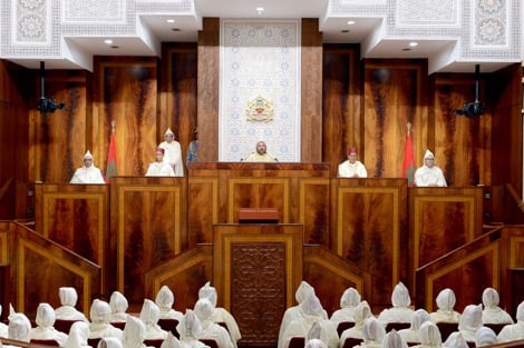 جلالة الملك يوجه خطابا ساميا بمناسبة افتتاح الدورة الأولى من السنة التشريعية الرابعة من الولاية التشريعية الحادية عشرة