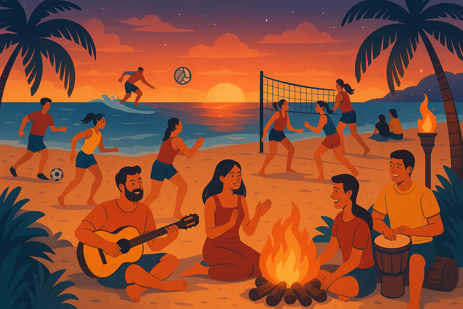 أموال المبادرة الوطنية للتنمية البشرية بشاطئ عين حرودة .. تنشيط صيفي أم تبذير موسمي؟