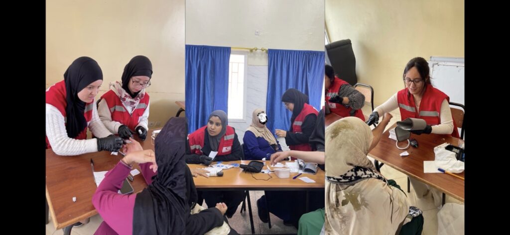 الهلال الأحمر المغربي…قافلتان طبيتان لتعزيز الوعي الصحي بالحي الحسني