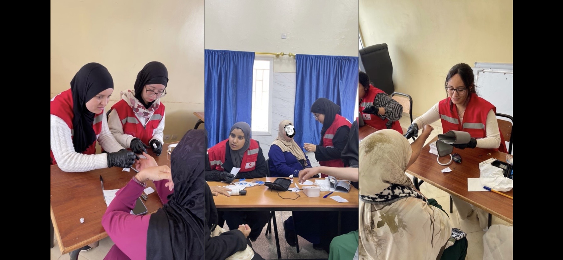 الهلال الأحمر المغربي…قافلتان طبيتان لتعزيز الوعي الصحي بالحي الحسني