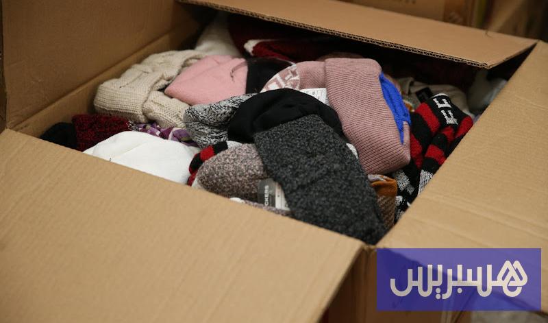 تهريب الملابس الجديدة تحت غطاء البال والمساعدات الإنسانية