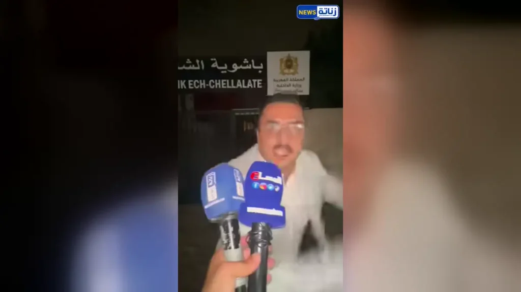 «شكون كيحمي هاد الناس؟».. احتجاج أمام باشوية الشلالات بسبب احتلال الملك العمومي